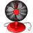 Red Fan Icon