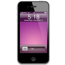 iPhone 4 Pink Icon