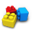 Colored Legos Icon