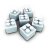 White Legos Icon