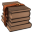 Library Brown Icon 32x32 png