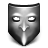 Grey Mask Icon
