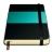 Moleskine Turquoise Icon