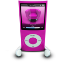 iPod Phones Pink Icon