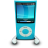 iPod Phones Blue Icon