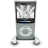 iPod Phones Silver Icon