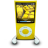 iPod Phones Yellow Icon