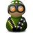 Uniform Green Delta Icon