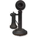 Old Telephone 3 Icon 128x128 png