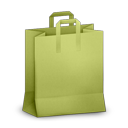 Paper Bag Green Icon