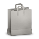 Paper Bag Grey Icon