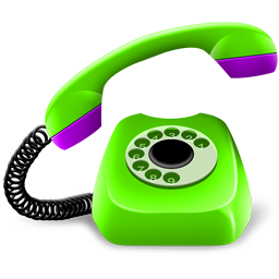 Green Phone Icon 256x256 png