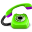 Green Phone Icon 32x32 png