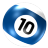 Pool Ball 10 Icon