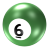 Pool Ball 6 Icon