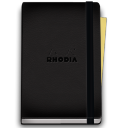 Rhodia Notebook 3 Icon 128x128 png