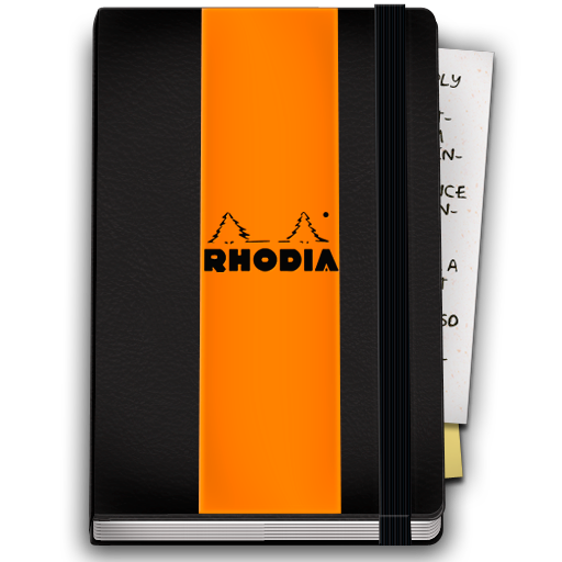 Rhodia Notebook 1 Icon 512x512 png