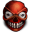 Red Skull 2 Icon 32x32 png