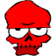 Red Skull Icon 64x64 png
