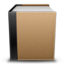 Brown Book Icon 128x128 png
