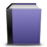 Violet Book Icon 96x96 png
