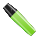 Stabilo Green Shut Icon 128x128 png