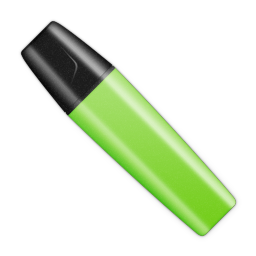 Stabilo Green Shut Icon 256x256 png