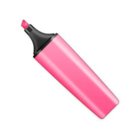 Stabilo Pink Icon 256x256 png