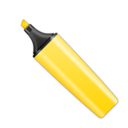 Stabilo Yellow Icon 256x256 png