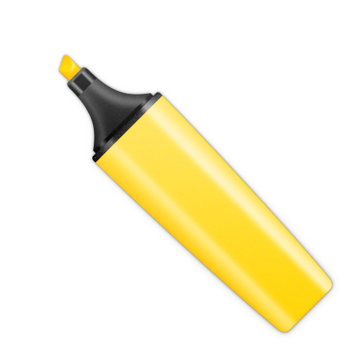 Stabilo Yellow Icon 512x512 png
