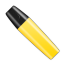 Stabilo Yellow Shut Icon 64x64 png