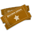 Hollywood Ticket Icon 64x64 png