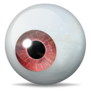 Red Eye Icon 128x128 png