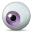 Purple Eye Icon 32x32 png