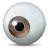 Brown Eye Icon 48x48 png