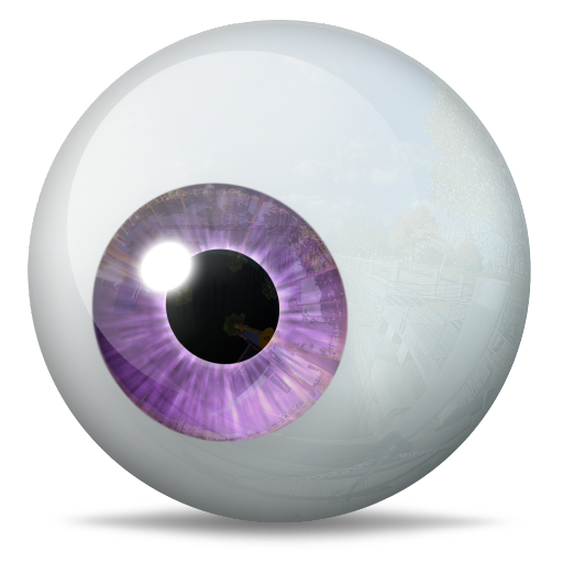 Purple Eye Icon 512x512 png