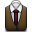 Manager Brown Icon 32x32 png