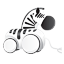 Zebra Toy Icon 64x64 png