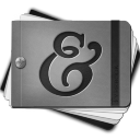 Grey Typebook Icon