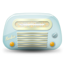 Vintage Radio 1 Icon 128x128 png