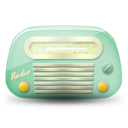Vintage Radio 2 Icon 128x128 png