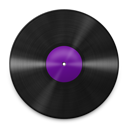 Vinyl Violet Icon 128x128 png