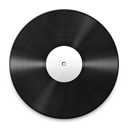 Vinyl White Icon