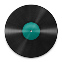Vinyl Turquoise Icon 256x256 png