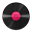Vinyl Pink Icon 32x32 png
