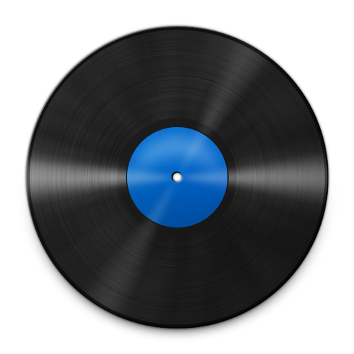 Vinyl Blue Icon 512x512 png