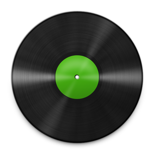 Vinyl Green Icon 512x512 png