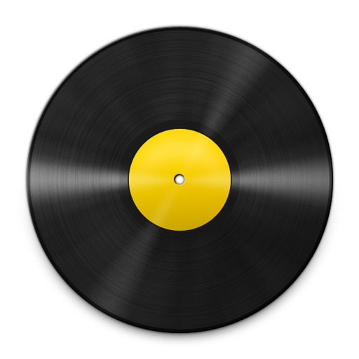 Vinyl Yellow Icon 512x512 png