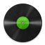 Vinyl Green Icon 64x64 png