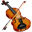 Violin Bow Icon 32x32 png